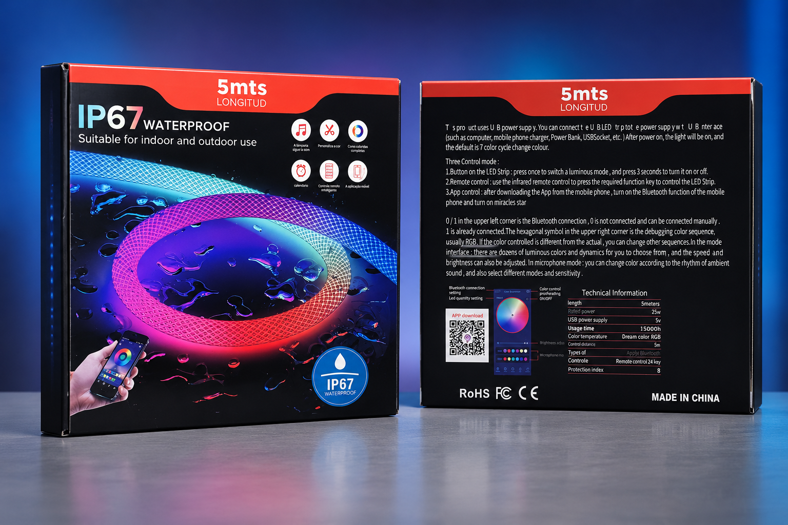 RGB rope pack
